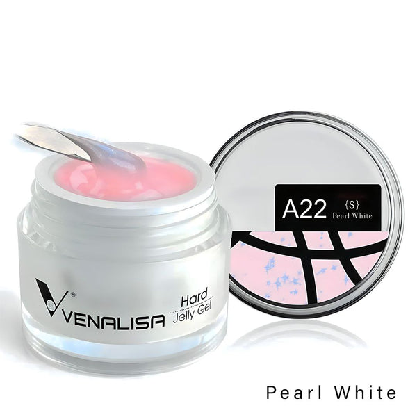 Nagelgel - Pearl White - 15 ml och 30 ml - VENALISA